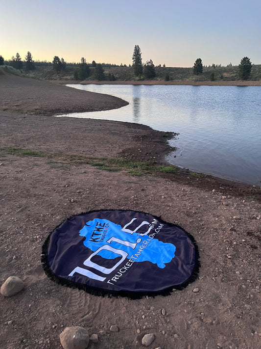 60" 101.5 Lake Tahoe Round Towel