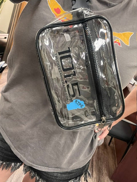 Stadium approved clear PVC Fanny Pack