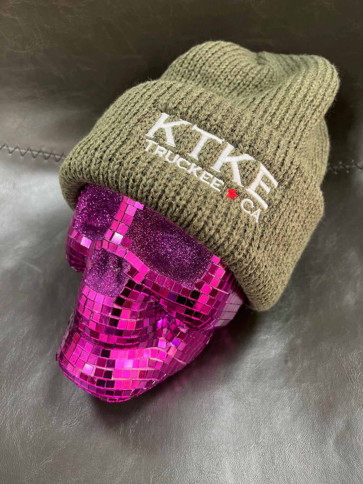 Olive Beanie