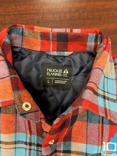 Truckee Flannel Co Martis Quilted Flannel Shacket *ONE ONLY!!!