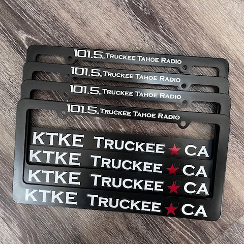 KTKE license plate frame
